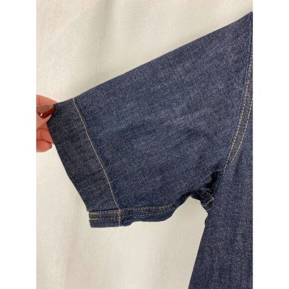 Lauren Ralph Lauren Denim Short Sleeve Shift Dress Women's Small - Picture 7 of 14